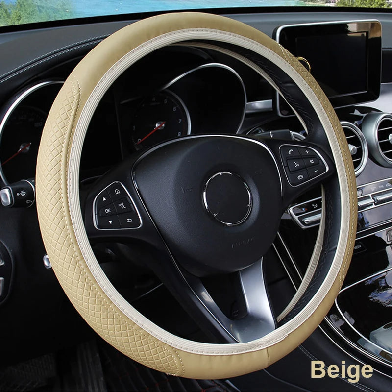 Steering PRO – Premium Leather Steering Wheel Cover