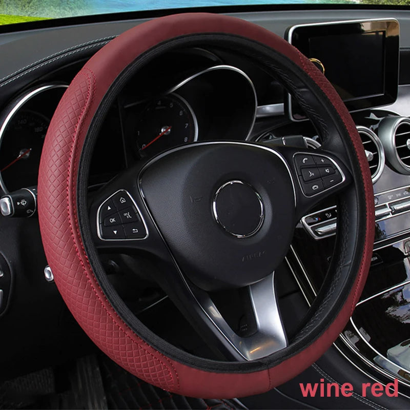 Steering PRO – Premium Leather Steering Wheel Cover